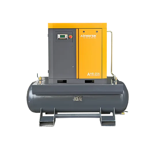 Tank Mounted Screw Compressor 5-20HP