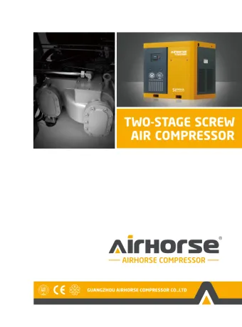  Compresor de Tornillo de Dos Etapas 30-480 HP