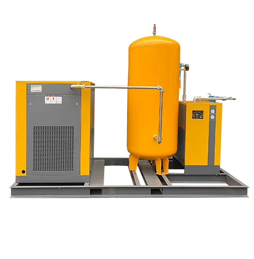 Skid-Mounted Air Compressor 30-100HP