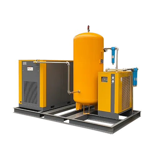 Skid-Mounted Air Compressor 30-100HP