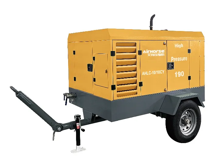 Diesel Portable Screw Air Compressor