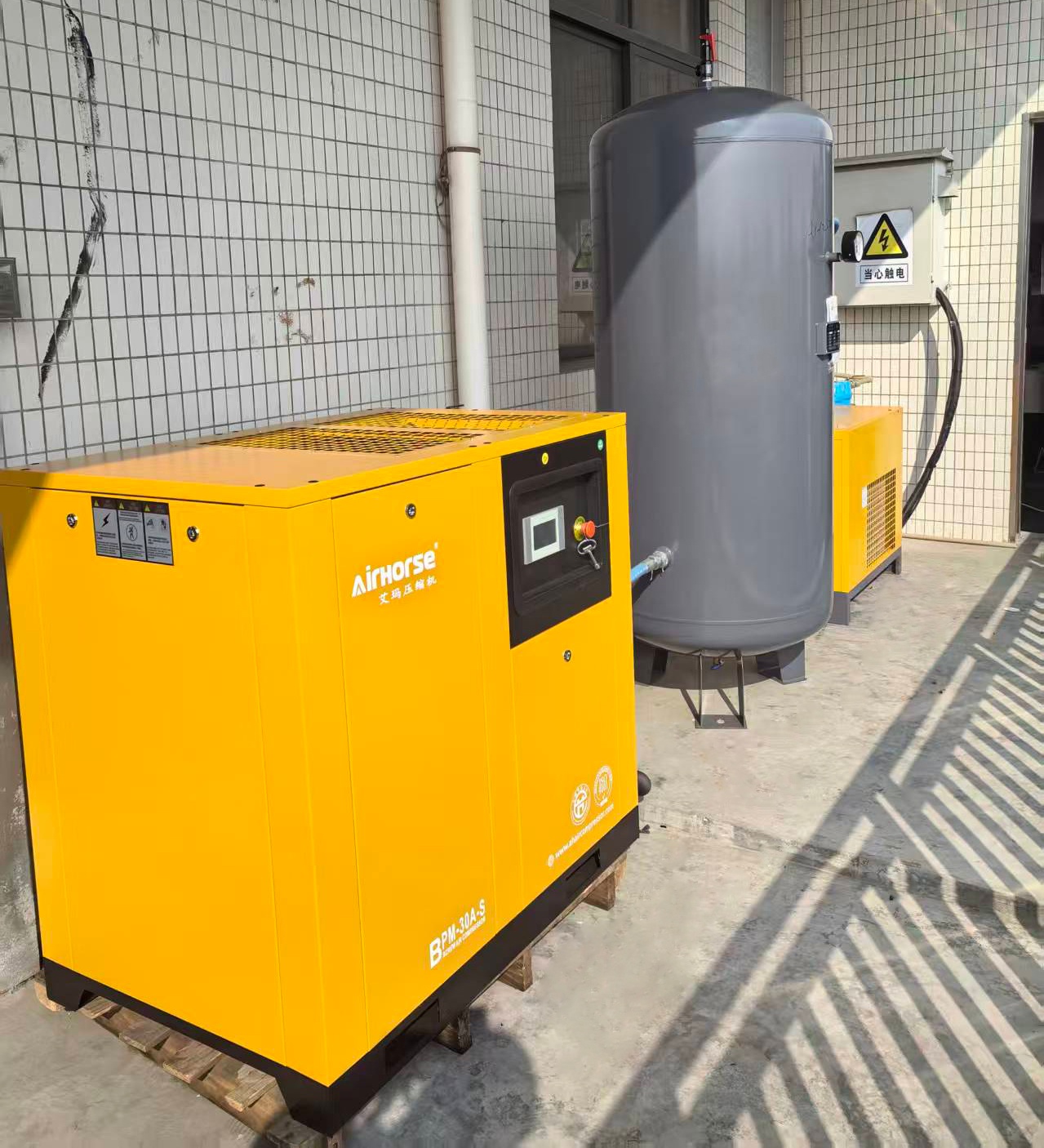 From Energy Savings to Peace of Mind: Airhorse 22kW Air Compressor Powers Foshan Smart Manufacturing​