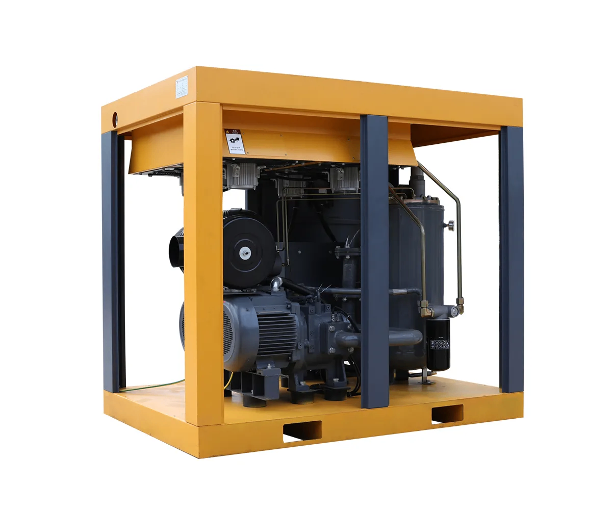 Permanent magnet VSD screw compressor plays an important role in energy saving and environmental protection