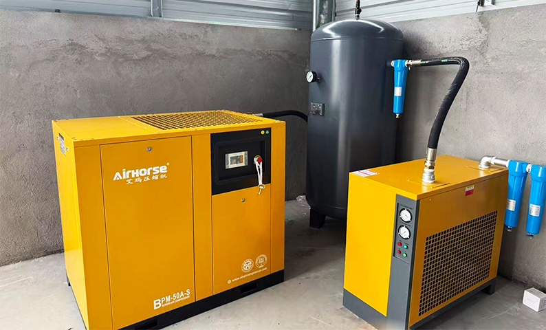 Green Power Boosts the Refrigerant Industry | AirHorse 37kW Permanent Magnet Variable Frequency Screw Air Compressor Brings Industrial Innovation