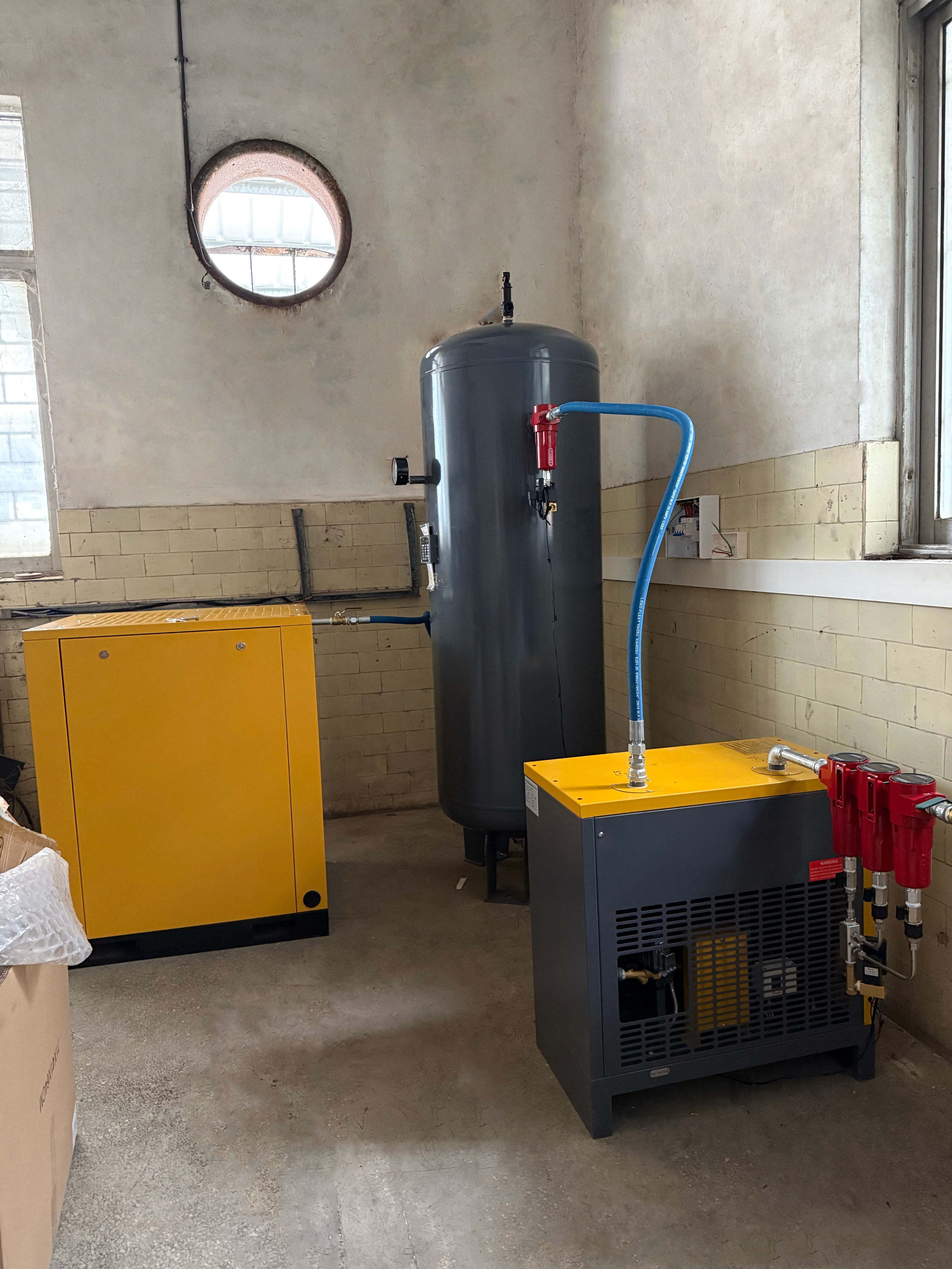 The Heart of Green Manufacturing｜Airhorse PM VSD Screw Air Compressor Empowers Hebei Tech Firm