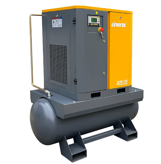 Tank Mounted Screw Compressor 5-20HP