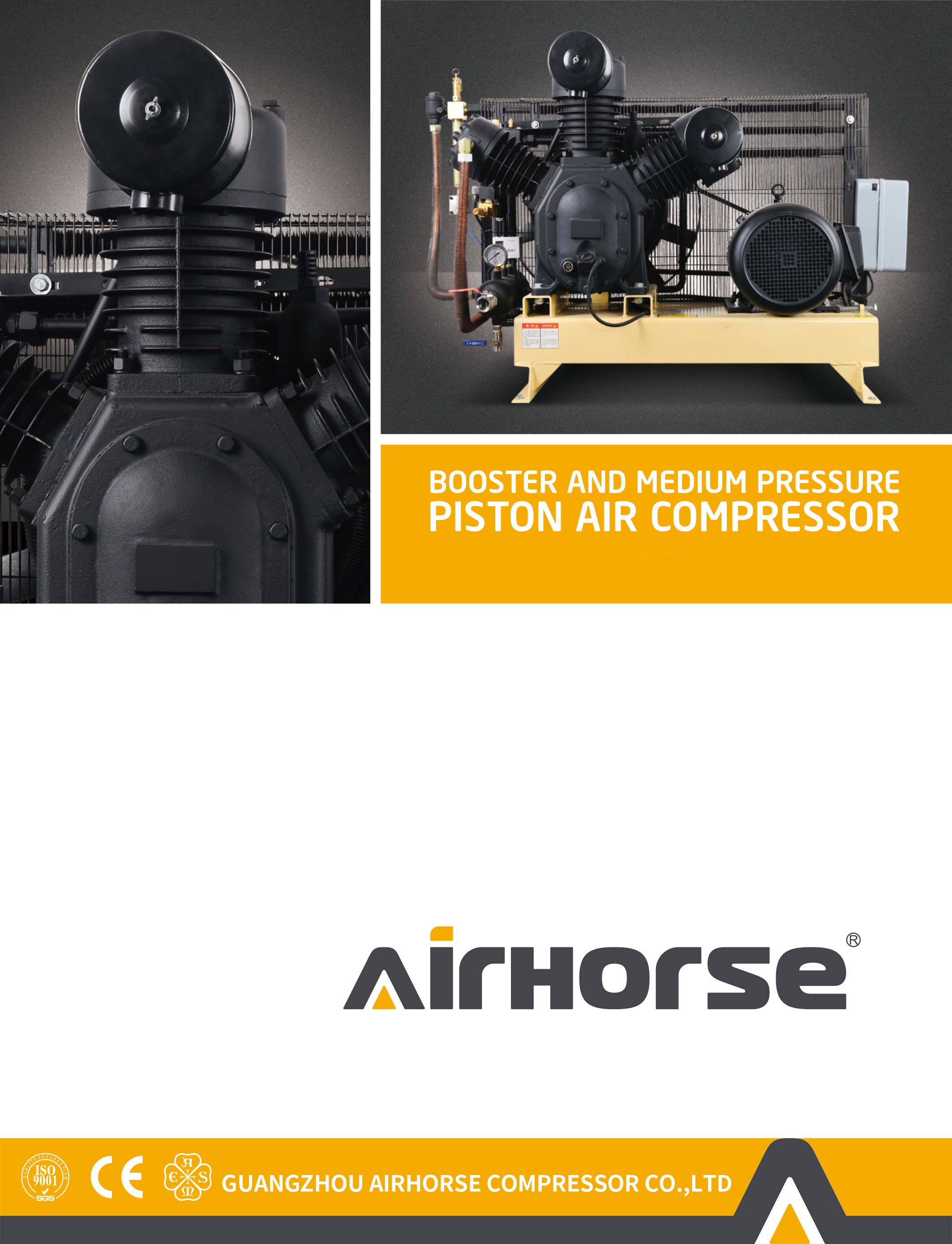  High Pressure Air Compressor 30Bar 40Bar 30-120HP