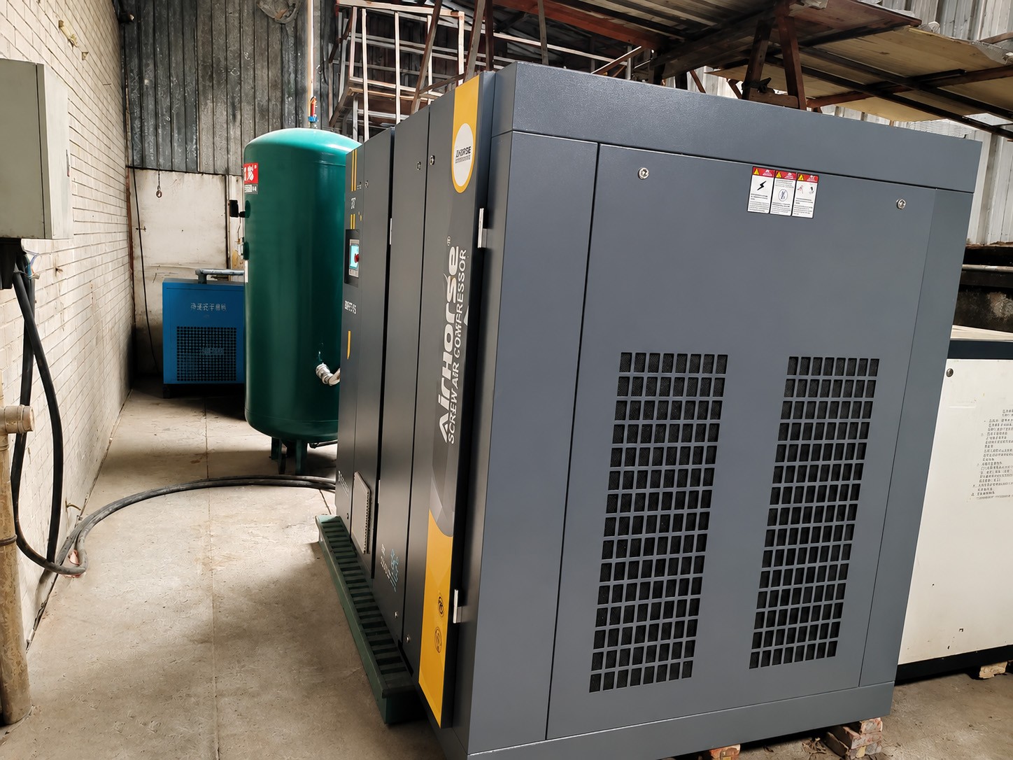 Airhorse 5kg Low-pressure Screw Air Compressor Ensures Stable Air Supply for Textile Industry